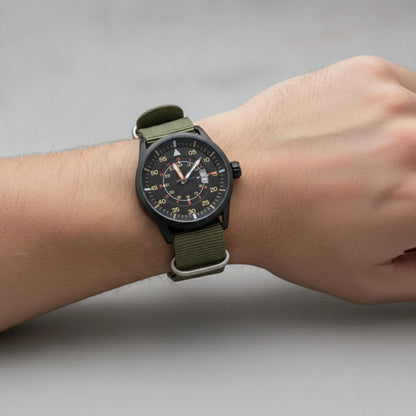 Montre ADDIESDIVE Homme Verte Quartz Sport