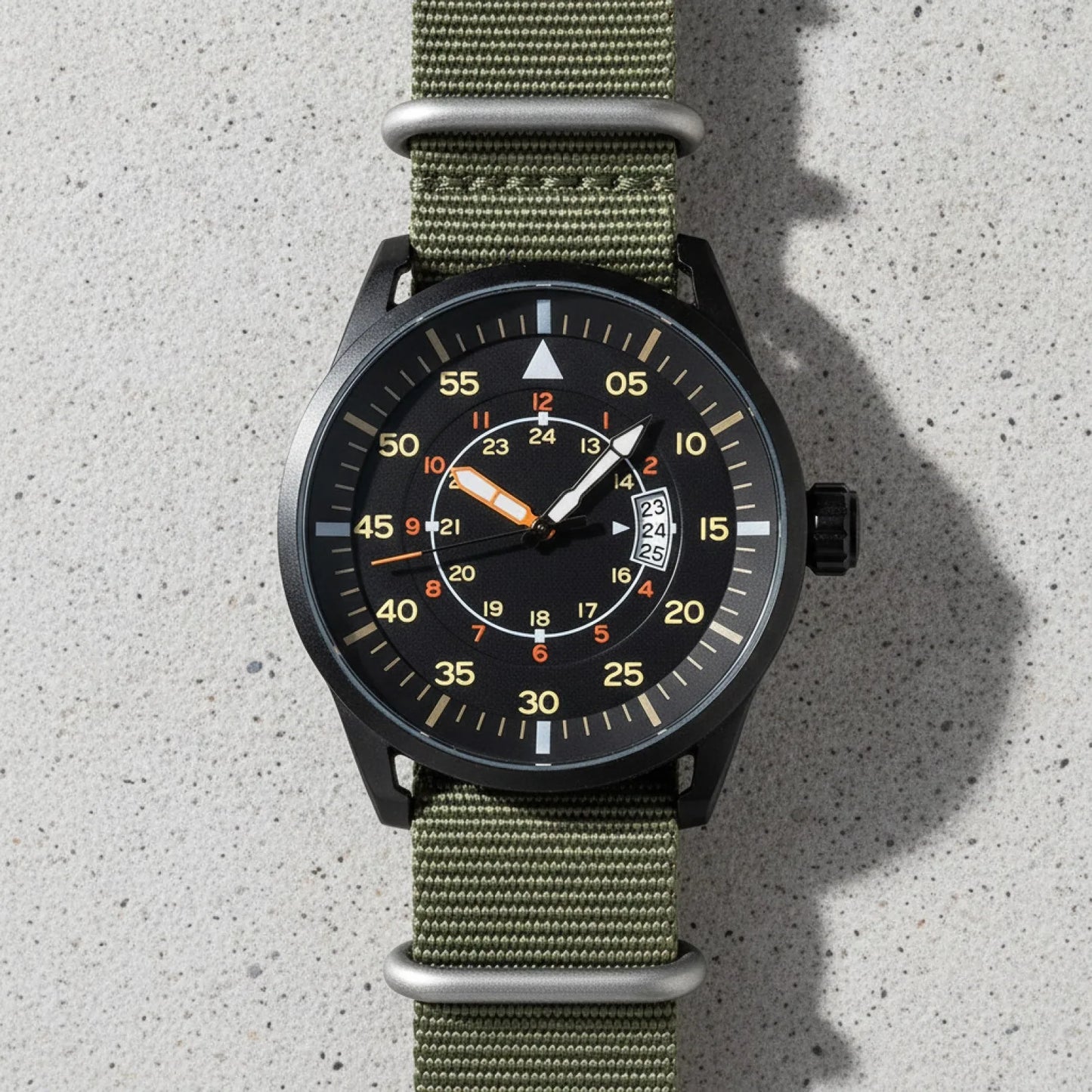 Montre ADDIESDIVE Homme Verte Quartz Sport