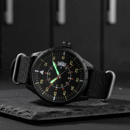 Montre ADDIESDIVE Homme Quartz Étanche Noir